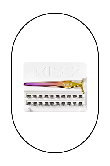 Kiss ImPress Press-On Falsies Eyelash 20 Clusters