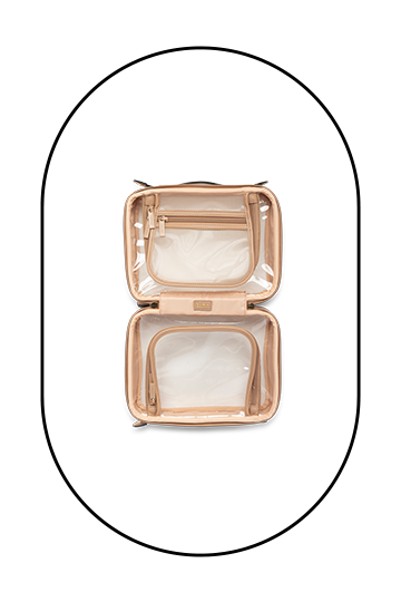 Medium Clear Cosmetics Case